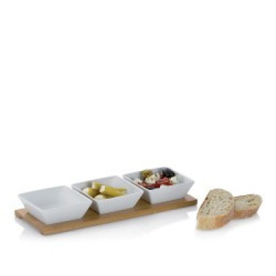 Набор менажниц на подставке KELA Philipa, 33.5х12х5см, 4 пр. (12261)