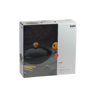 Сковорода KELA WOK Asia, 36 см, 4,5 л, + набір 5 предметів (77943)