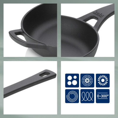 Сковорода чавунна KELA Calido. 28 см (12478)