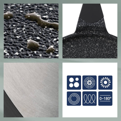 Сковорода вок KELA Stella Nova. 30 см (12229)