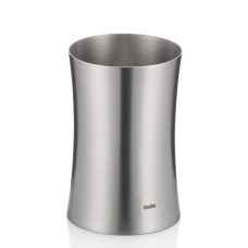 Стакан для зубних щіток KELA Elegance, сріблястий, 10х6.5 см (18292)