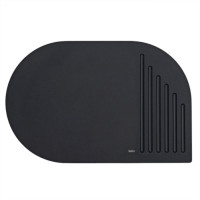 Доска для нарезки и сервировки KELA Nobel, 35х23 см, черная (12868)