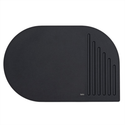 Доска для нарезки и сервировки KELA Nobel, 35х23 см, черная (12868)