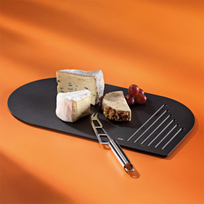 Доска для нарезки и сервировки KELA Nobel, 35х23 см, черная (12868)