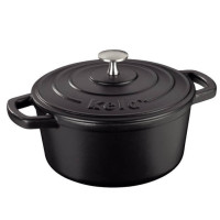 Кастрюля чугунная с крышкой KELA Calido, 21 см. 2,5 л (12470)