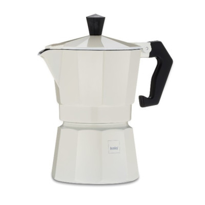 Кавоварка гейзерна KELA Italia, 150 мл, 3 чашки, бежева (10550)