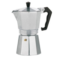Кавоварка гейзерна KELA Italia, 150 мл, 3 чашки, срібляста (10590)