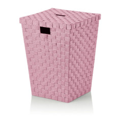 Корзина для білизни KELA Alvaro, суха троянда, 40х40х52 см (24354)