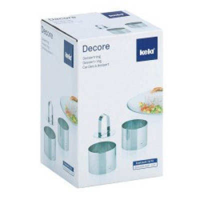 Набір кілець для десерту KELA Decore, Ø 7,5 см, 2 шт. (10781)