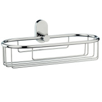 Полка-сетка для ванной комнаты KELA Lucido, серебристая, 26х10.5 см (22689)