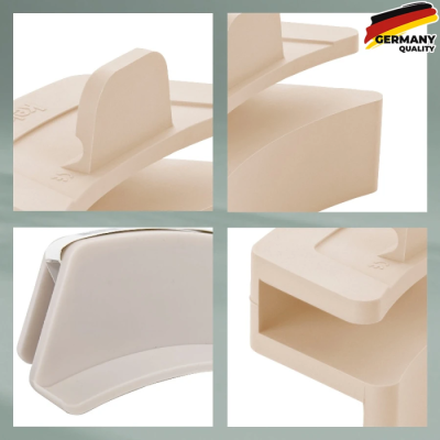 
                            Силіконова накладка на ручку KELA Cali, 11,3х5,5х7,5 см, бежева (12871)
                                                    