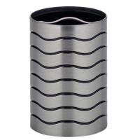 Стакан для зубных щеток KELA Muna, антрацит, 10.5х7.5 см (22831)