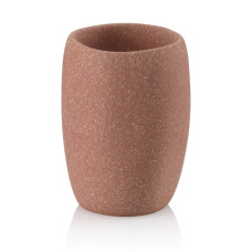 Стакан для зубних щіток KELA Roda, червона глина, 7.5х7.5х10.5 см (23751)