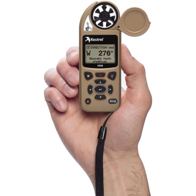 Метеостанція Kestrel 5500 LINK з флюгером та чохлом