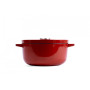 Каструля чавунна з кришкою KitchenAid, 22 см, 3,3 л, червона (CC006057-001)