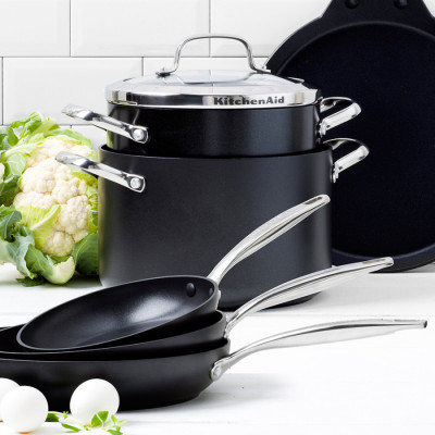 Каструля з кришкою KitchenAid Aluline, 22 см, 5,3 л (CW001973-002)