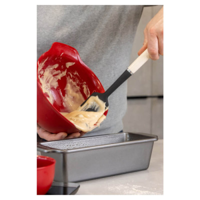 Лопатка для тіста KitchenAid Coreline, 30 см, кремовий (KAG031OHACE)