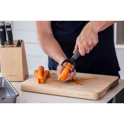 Овочечистка горизонтальна KitchenAid Coreline, 18,8 см, сірий (KAS145OHCGG)