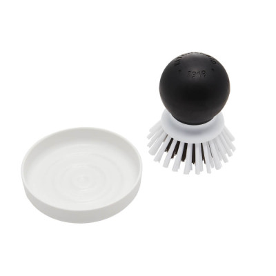 Щітка для миття посуду KitchenAid Sinkware, 9 см, білий (KEG195OSBA)