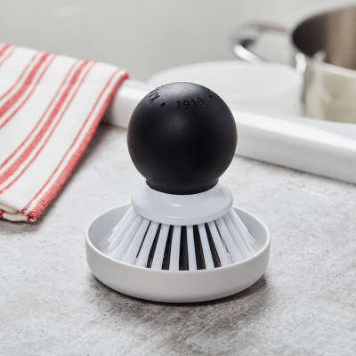 Щітка для миття посуду KitchenAid Sinkware, 9 см, білий (KEG195OSBA)