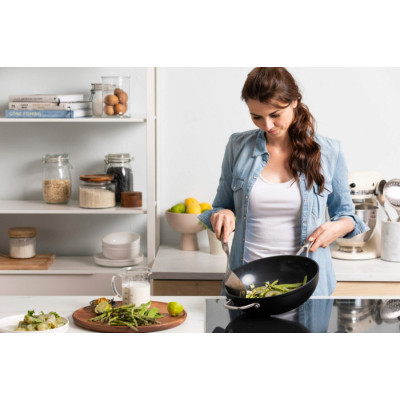 Сковорода вок KitchenAid FHA, 30 см (CC005696-001)