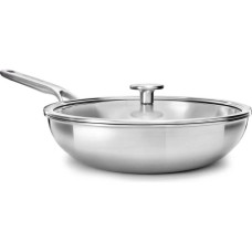 Сковорода вок з кришкою KitchenAid MSS, 28 см, 3,5 л (CC003254-001)