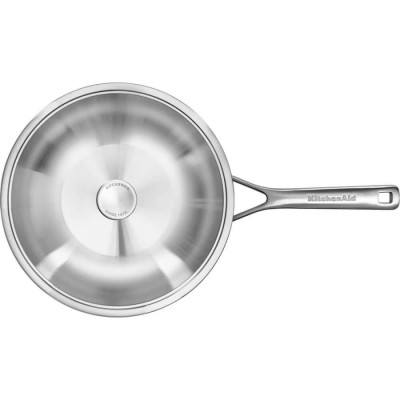 Сковорода вок з кришкою KitchenAid MSS, 28 см, 3,5 л (CC003254-001)