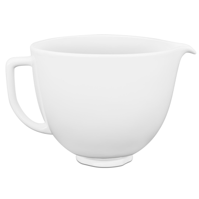 Чаша KitchenAid 4.7 л 5KSM2CB5LW керамічна. з ручкою