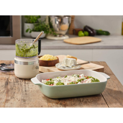 Форма для випічки керамогранітна з кришкою KitchenAid 3,8 л. зелена (CC007426-001)