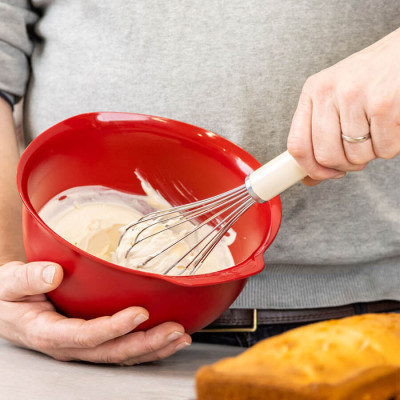 Вінчик KitchenAid Coreline, 27,5 см, кремовий (KAG060OHACE)