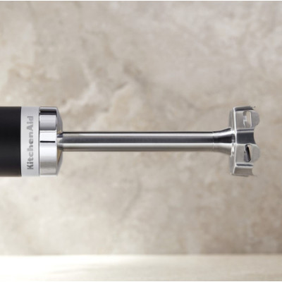 
Блендер заглибний KitchenAid Go 5KHBRV00BM 12V бездротовий зі знімною батареєю, без акумулятора, матовий чорний
