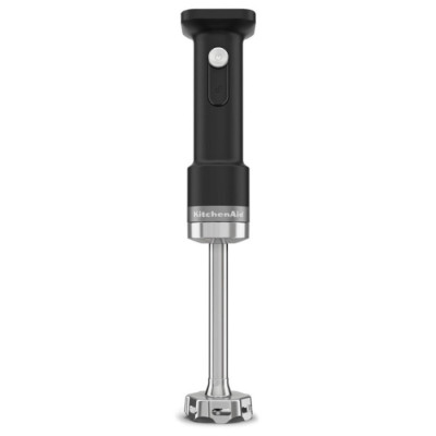 
Блендер заглибний KitchenAid Go 5KHBRV00BM 12V бездротовий зі знімною батареєю, без акумулятора, матовий чорний
