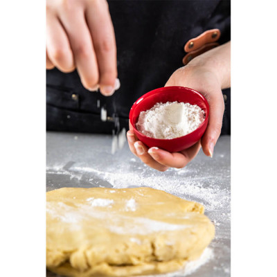 Набір мисок-приправниць з кришками KitchenAid Universal, 4 шт, 28 гр, червоний (KQG177BXERE)