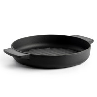 Сковорода-гриль чавунна KitchenAid Matte Oven-to-table, 26 см (CC004600-001)