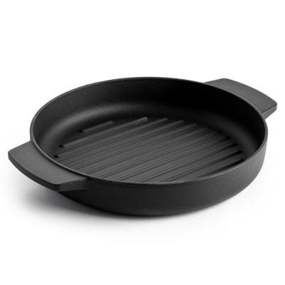 Сковорода-гриль чавунна KitchenAid Matte Oven-to-table, 26 см (CC004600-001)