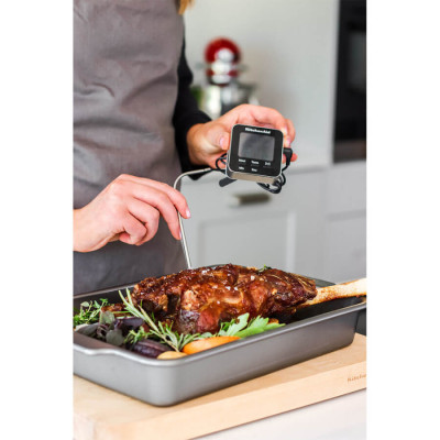 Термометр кухонний з таймером KitchenAid Measuring (KQ906G)