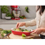 Форма для випічки керамогранітна з кришкою KitchenAid 1,9 л. червона (CC006106-001)