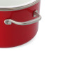 
Каструля з кришкою KitchenAid Steel Core, 20 см, 3,7 л, червоний (CC003267-001)
