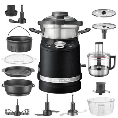 Кулінарний процесор KitchenAid 5KCF0201EBK колір чавун