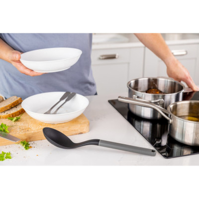 
Ложка для сервіровки KitchenAid Classic, 34 см, сірий (KHA003OHCHGG)
