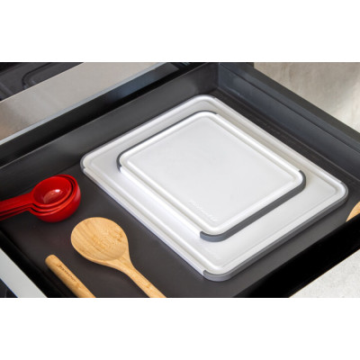 Дошка для нарізання KitchenAid Universal, двостороння, 20,3 х 25,3 х 1 см (KEG701NOSMGA)