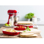 Форма для випічки керамогранітна з кришкою KitchenAid 3,8 л. червона (CC006108-001)
