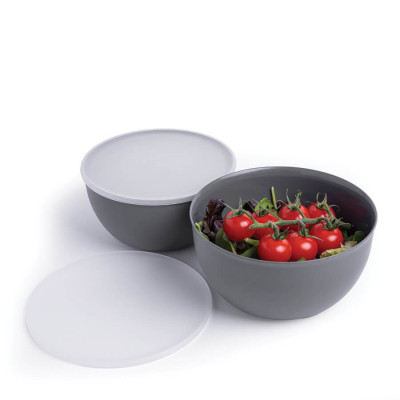 Набір мисок з кришкою KitchenAid Coreline, 4 шт, 355/591/828/1065 мл (KQG176OSCGG)