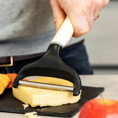 Ніж для сиру KitchenAid Coreline, 20 см, кремовий (KAG133OHACE)