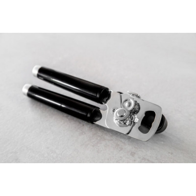 Відкривачка для банок і пляшок KitchenAid Classic, 21 см, чорний (KCG199OHOBE)