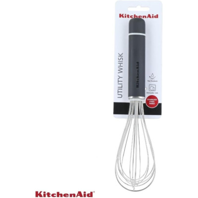 
Вінчик KitchenAid Classic, 27 см, чорний (KHH060OHOBEG)
