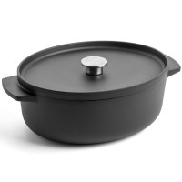 Гусятниця чавунна з кришкою KitchenAid Matte Oven-to-table, 30 см, 5,6 л  (CC004900-001)