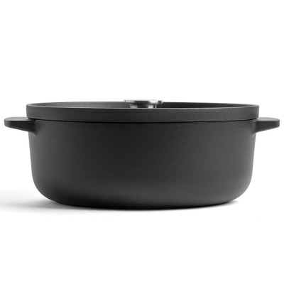 Утятница чугунная с крышкой KitchenAid Matte Oven-to-table, 30 см, 5,6 л (CC004900-001)