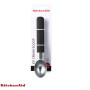 
Ложка для морозива KitchenAid Classic, 21 см, чорний (KHH117OHOBEG)
