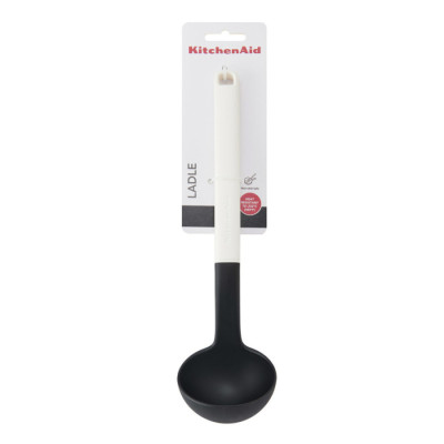 
Ополоник KitchenAid Classic, 27 см, білий (KHA006OHPNG)
